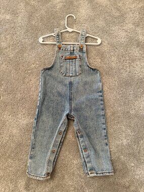 Plupluchick Light Wash Denim Overalls